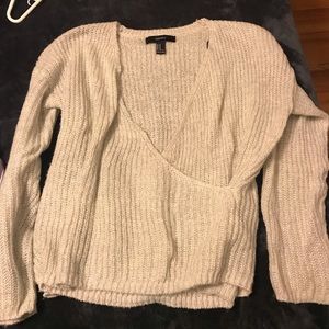 Cream sweater